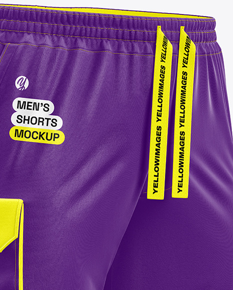 Men's Shorts Mockup