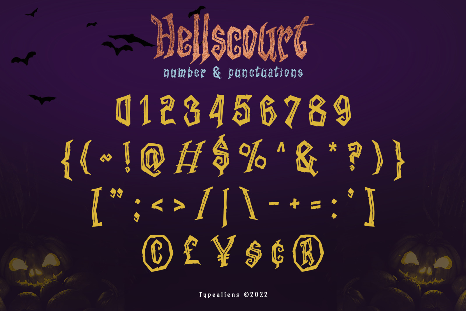 Hellscourt Font Hellscourt Font