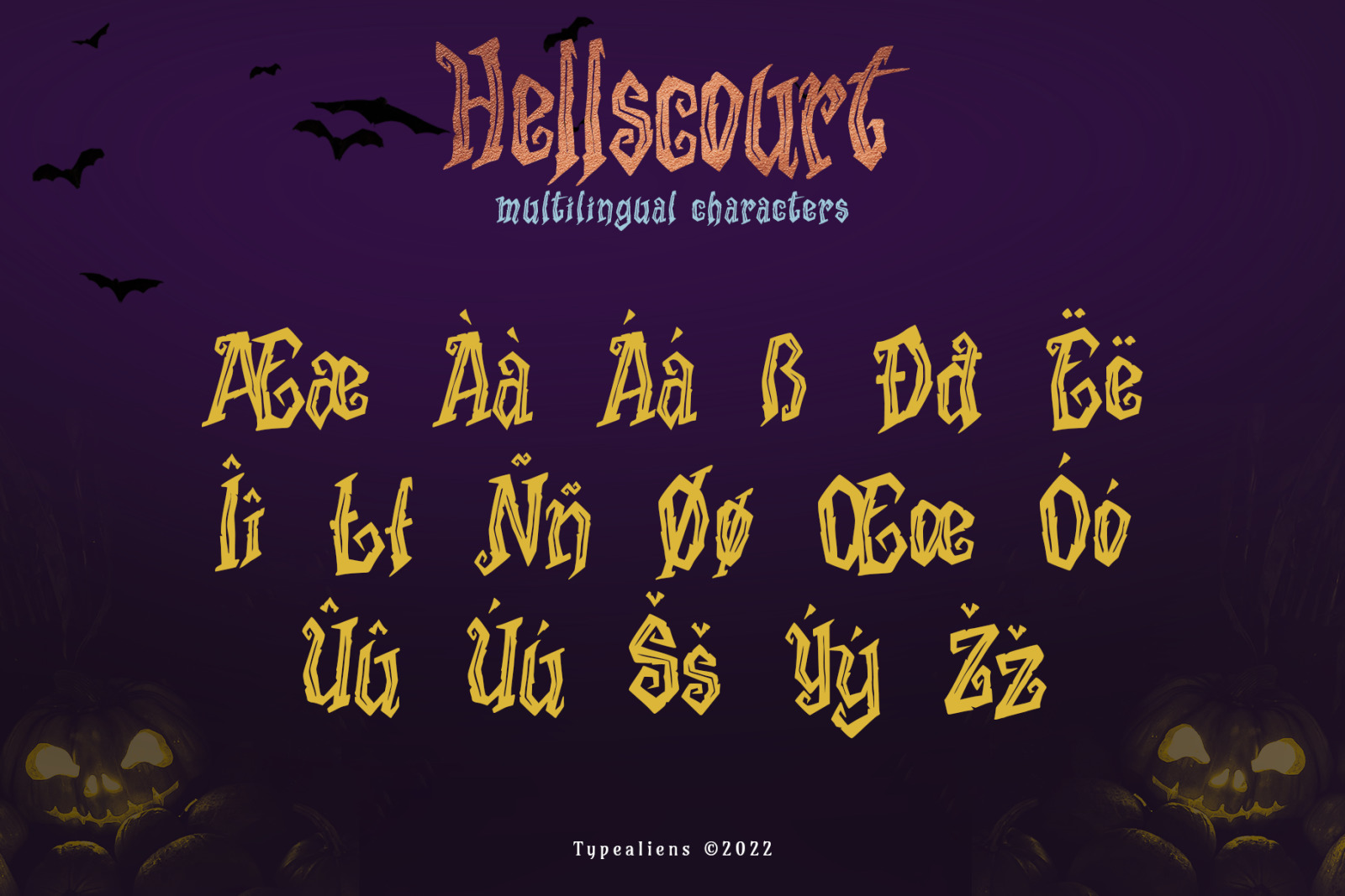 Hellscourt Font Hellscourt Font