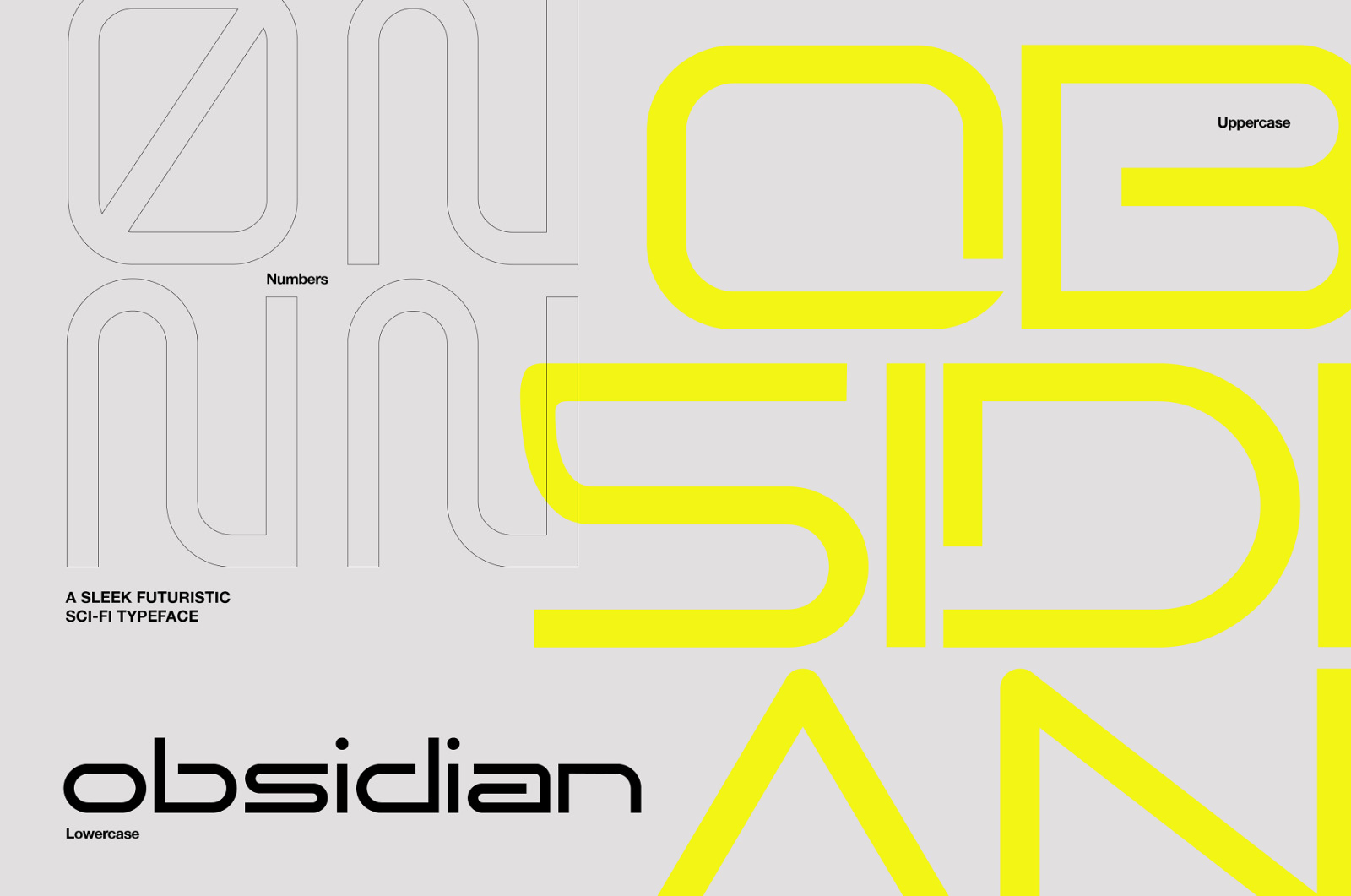 Obsidian - Futuristic Display Obsidian - Futuristic Display