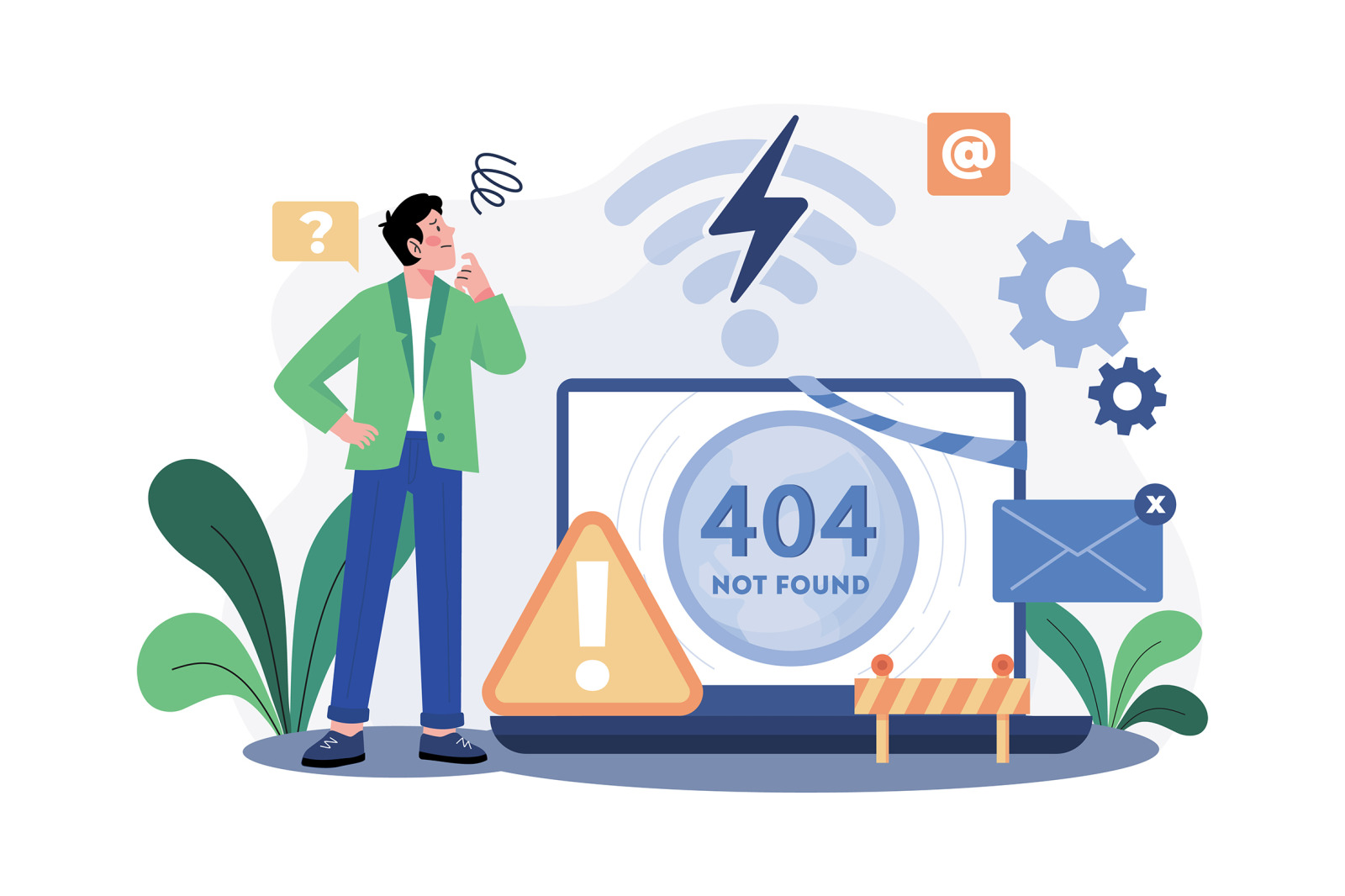 M574_Remote Working Illustration Pack M574_Remote Working Illustration Pack