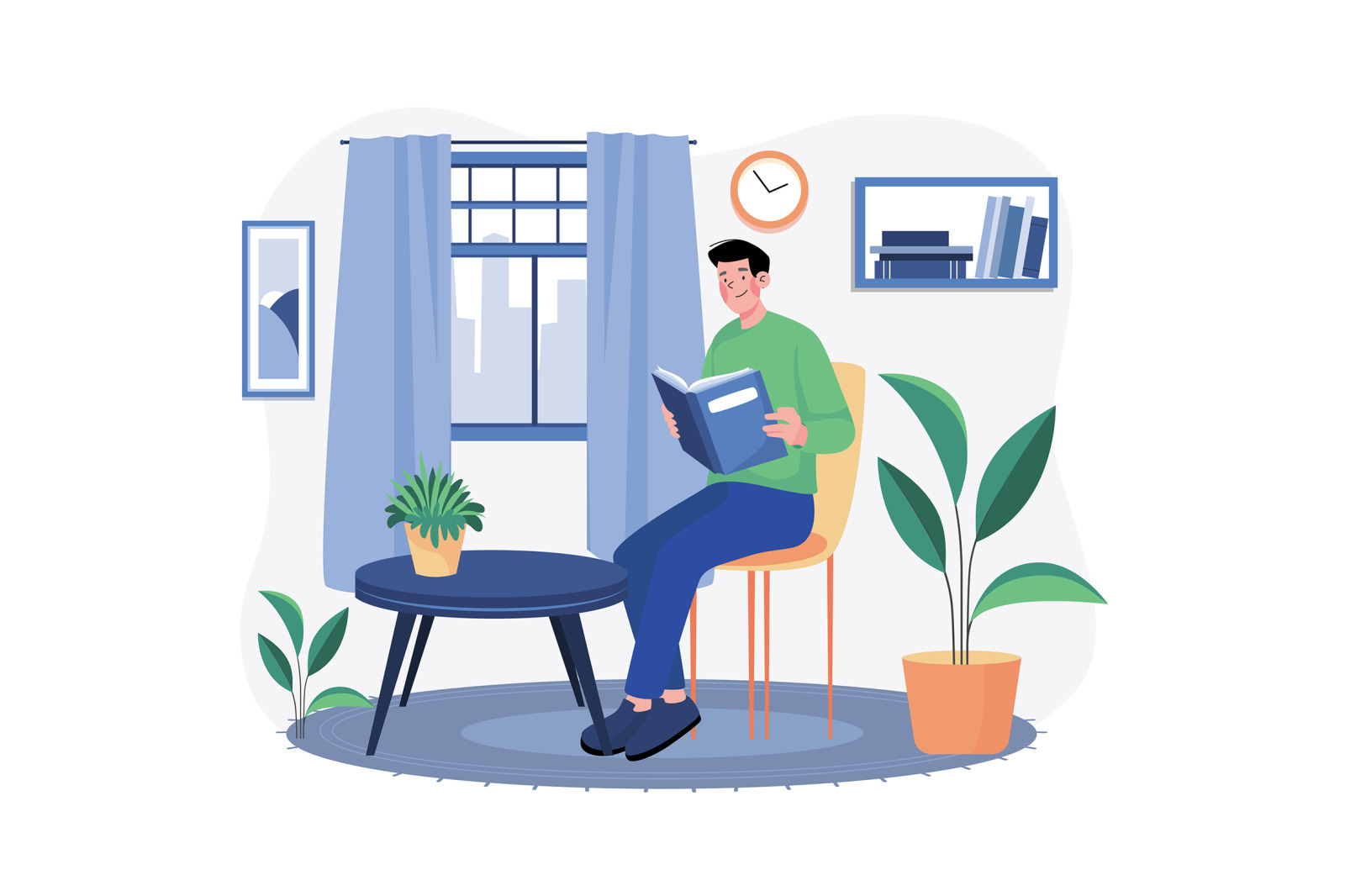 M574_Remote Working Illustration Pack M574_Remote Working Illustration Pack