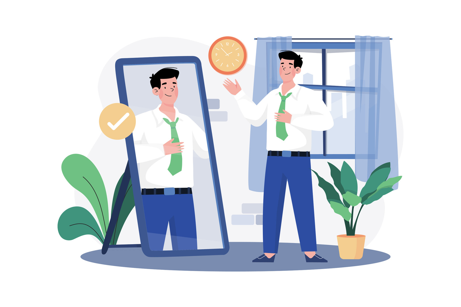 M574_Remote Working Illustration Pack M574_Remote Working Illustration Pack