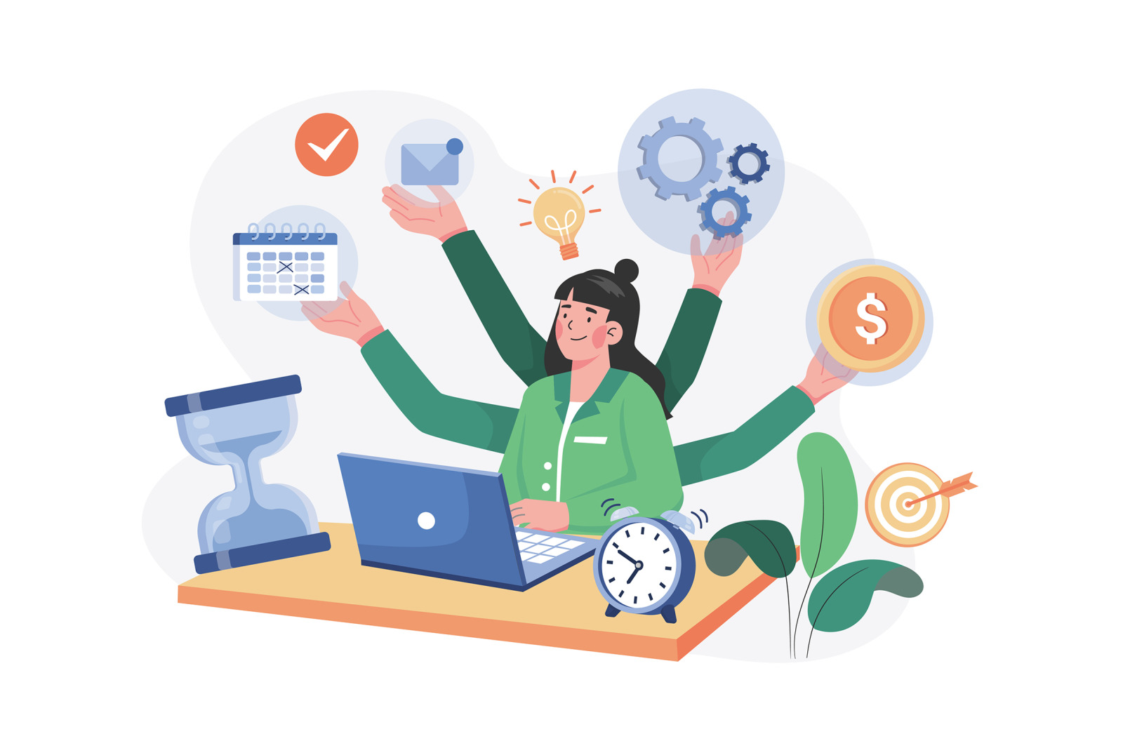 M574_Remote Working Illustration Pack M574_Remote Working Illustration Pack