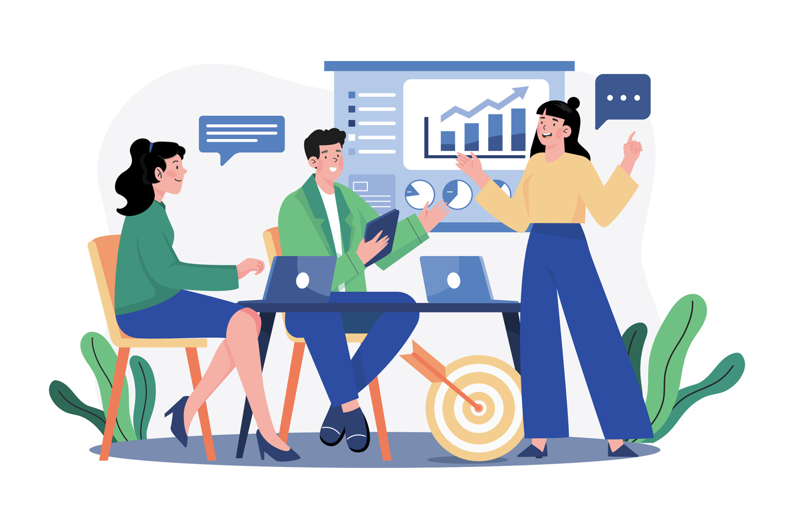M574_Remote Working Illustration Pack M574_Remote Working Illustration Pack