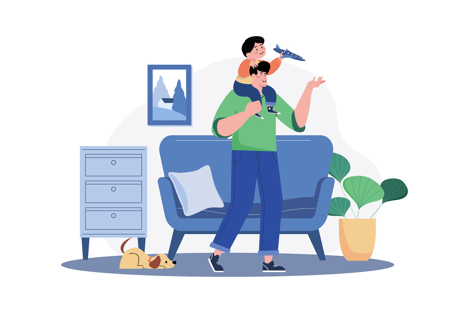 M578_Father's Day Illustration Pack M578_Father's Day Illustration Pack