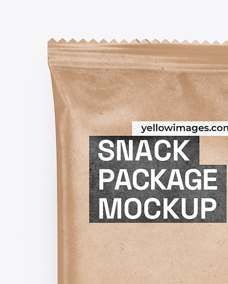 Kraft Snack Package Mockup