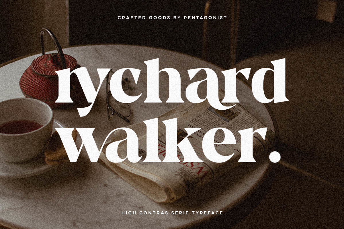Rychard Walker | Modern Serif Font Rychard Walker | Modern Serif Font