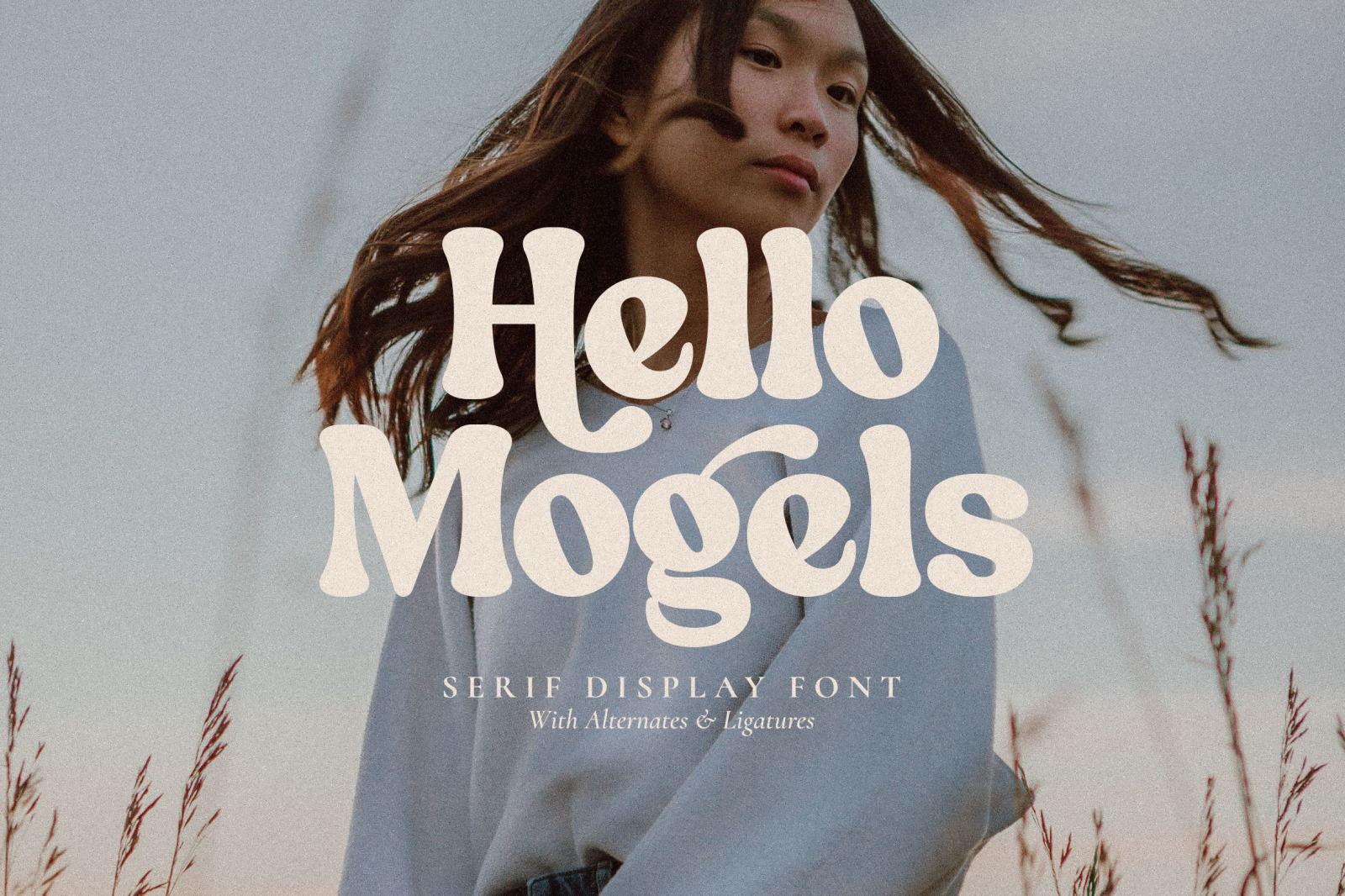 Hello Mogels - Serif Display Font