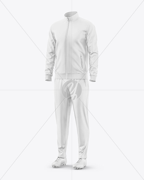 Men's Sport Suit Mockup - Half Side View