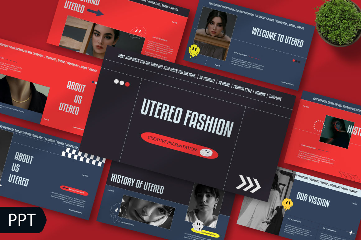 Utereo Powerpoint Template