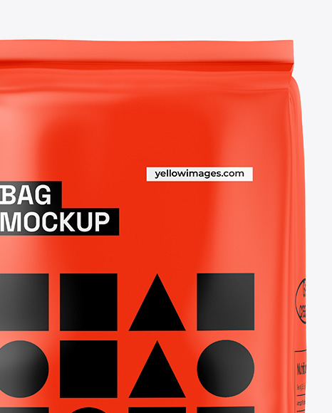 175L Matte Bag Mockup