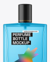 Frosted Perfume Bottle Mockup