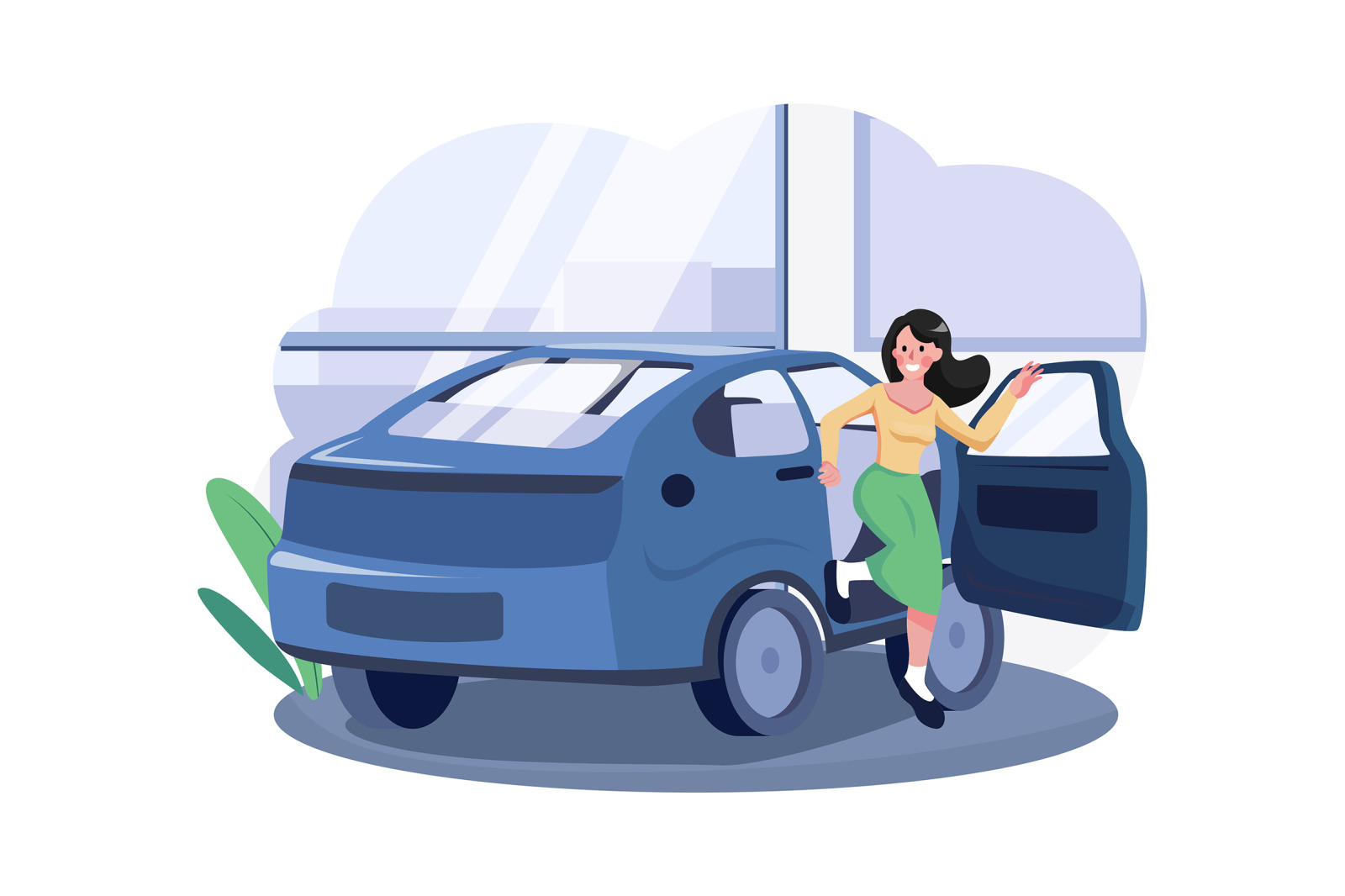 M559_Car Dealership Illustration Pack M559_Car Dealership Illustration Pack