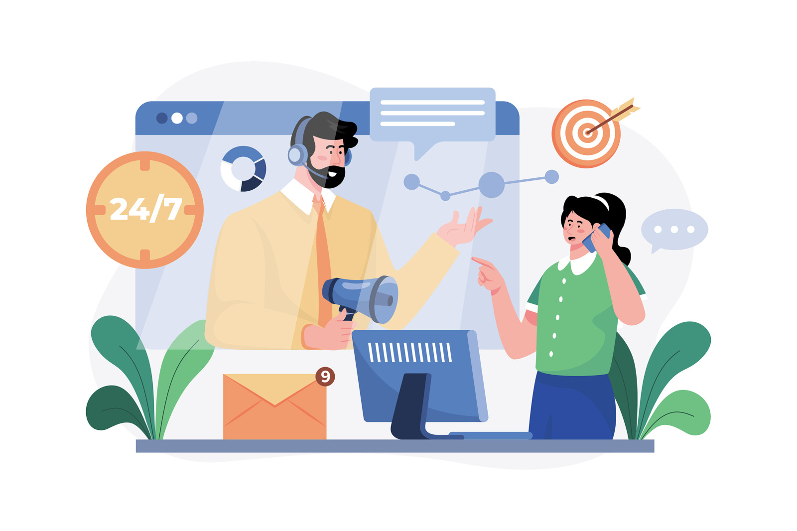 M561_Marketing Teams Illustration_Part 01 M561_Marketing Teams Illustration_Part 01