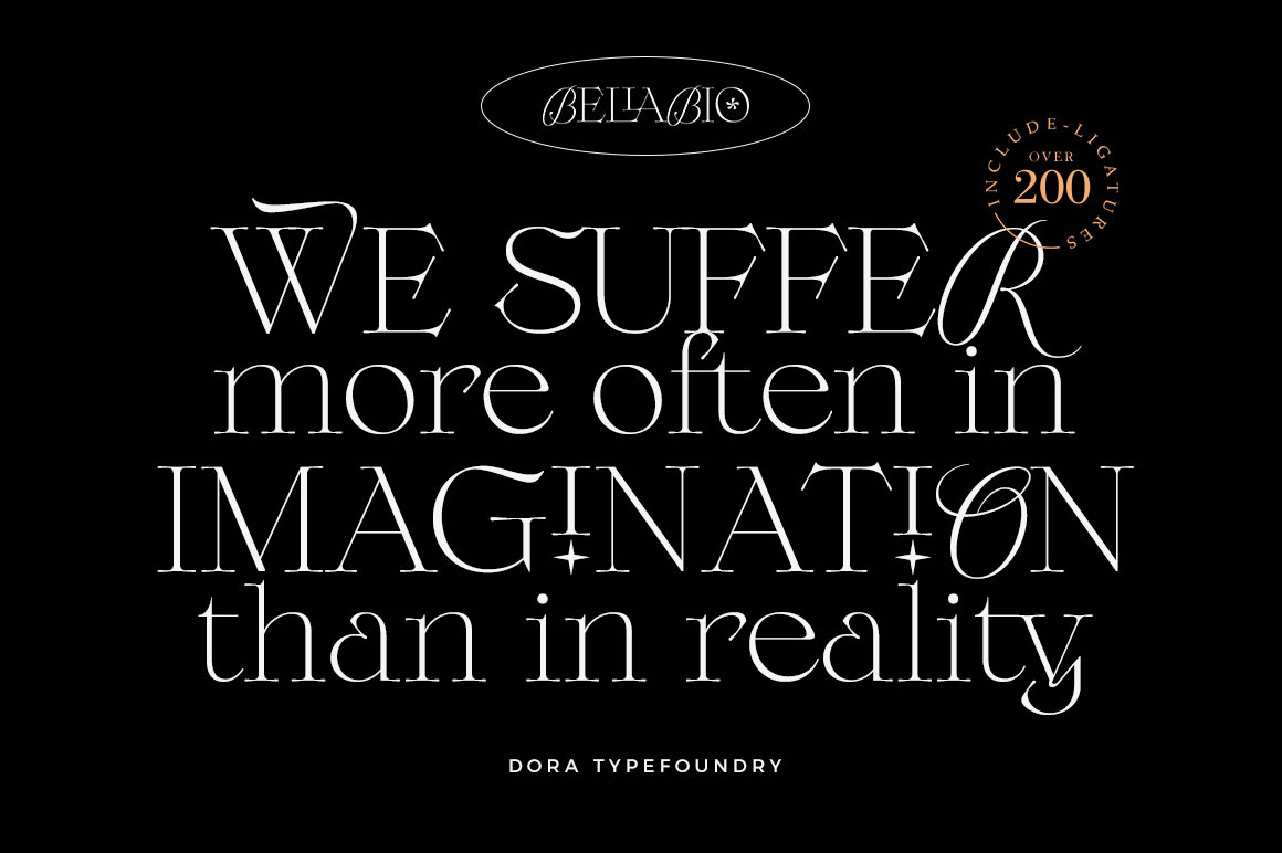 Bellabio Typeface Bellabio Typeface