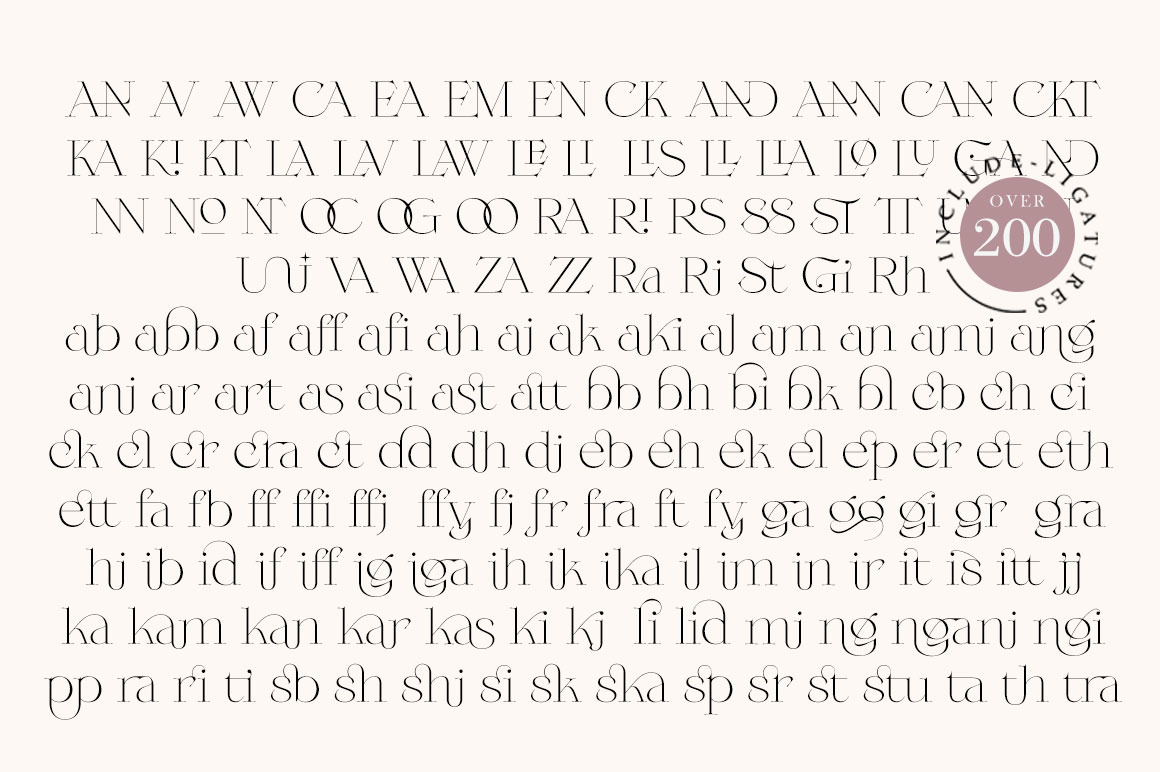 Bellabio Typeface Bellabio Typeface