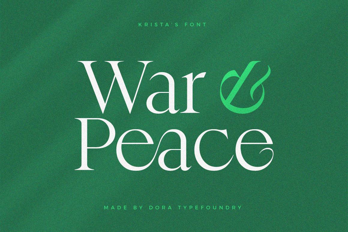 Krista's - Display Serif Krista's - Display Serif