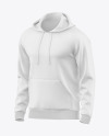 Hoodie Mockup - Half Side View