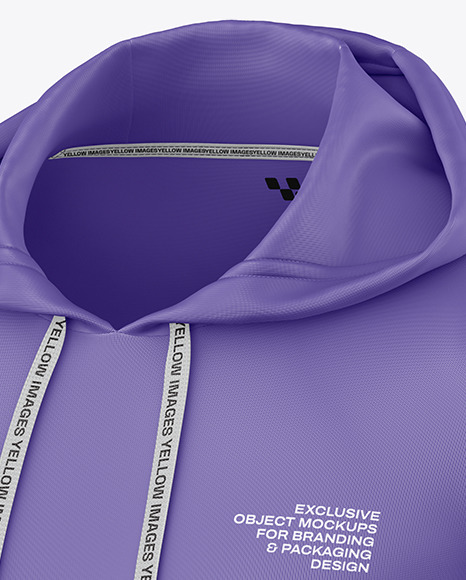 Hoodie Mockup - Half Side View