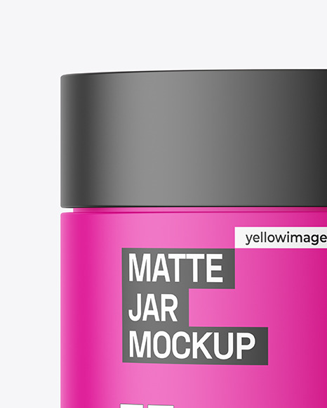 Matte Jar Mockup