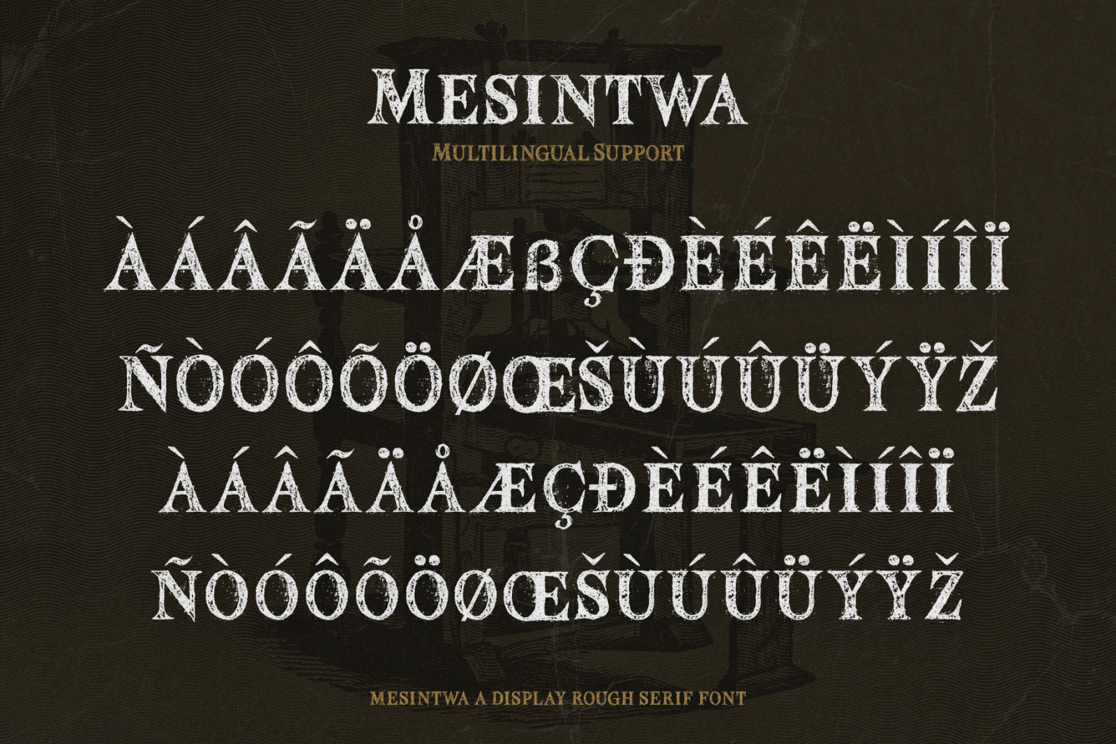 Mesintwa Font Mesintwa Font