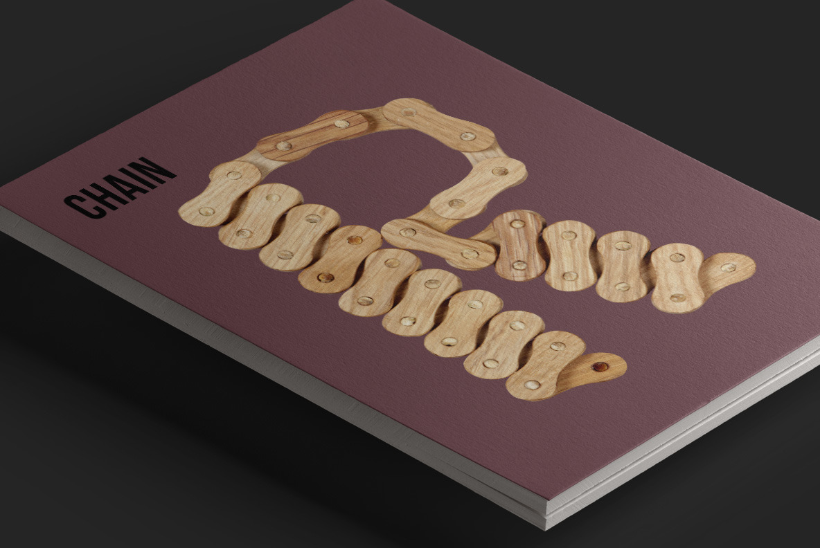 Wooden Chain Font Wooden Chain Font