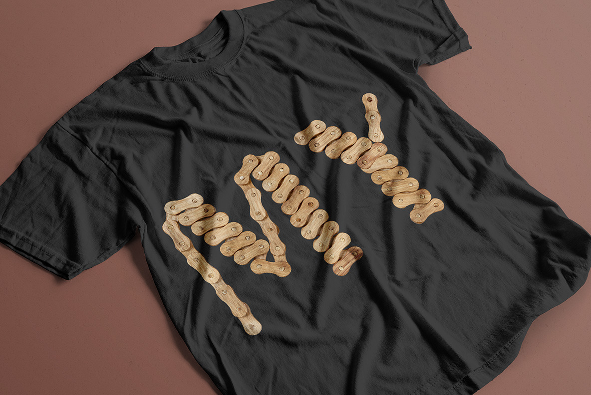 Wooden Chain Font Wooden Chain Font