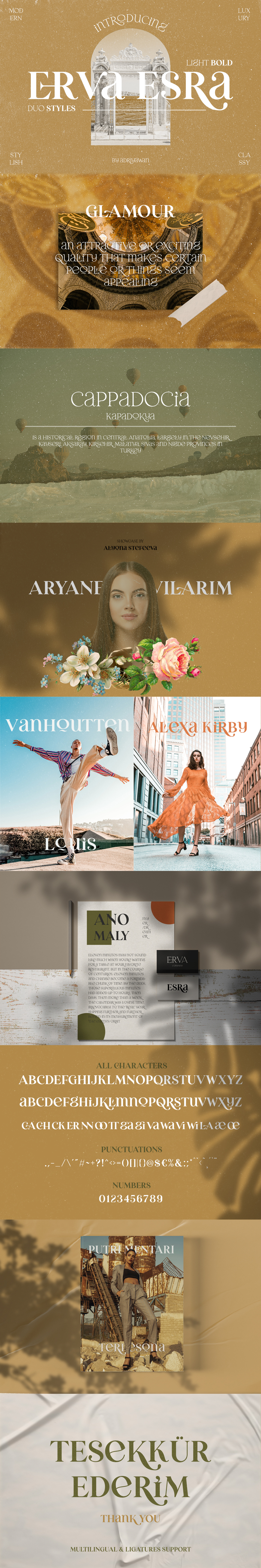 Erva Esra - Modern Quirky Serif Font Erva Esra - Modern Quirky Serif Font