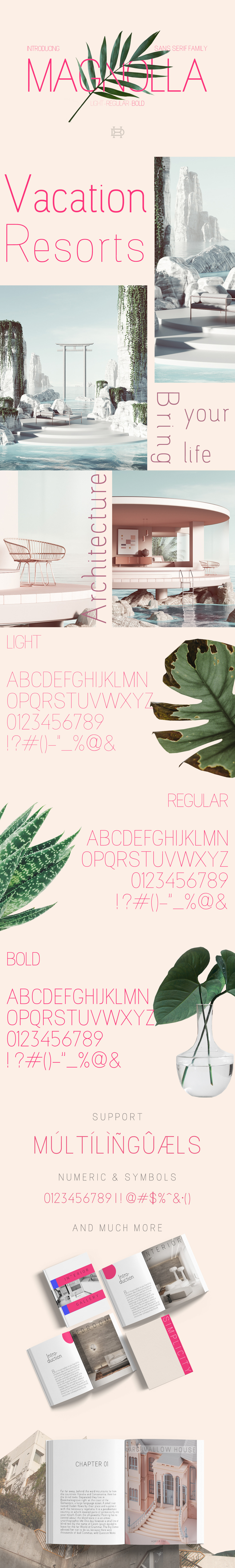 Magnolla Family Font Magnolla Family Font