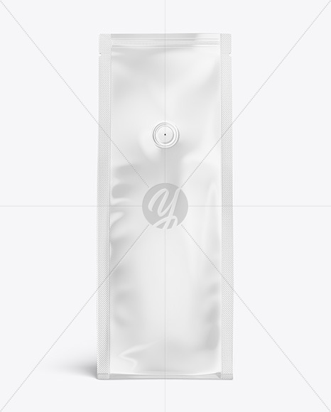 Glossy Coffee Bag Mockup