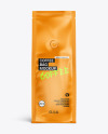 Glossy Coffee Bag Mockup