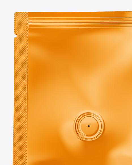 Glossy Coffee Bag Mockup