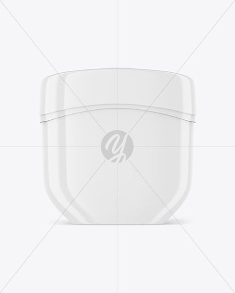 Glossy Cosmetic Jar Mockup