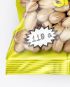 Plastic Bag with Pistachios Mockup