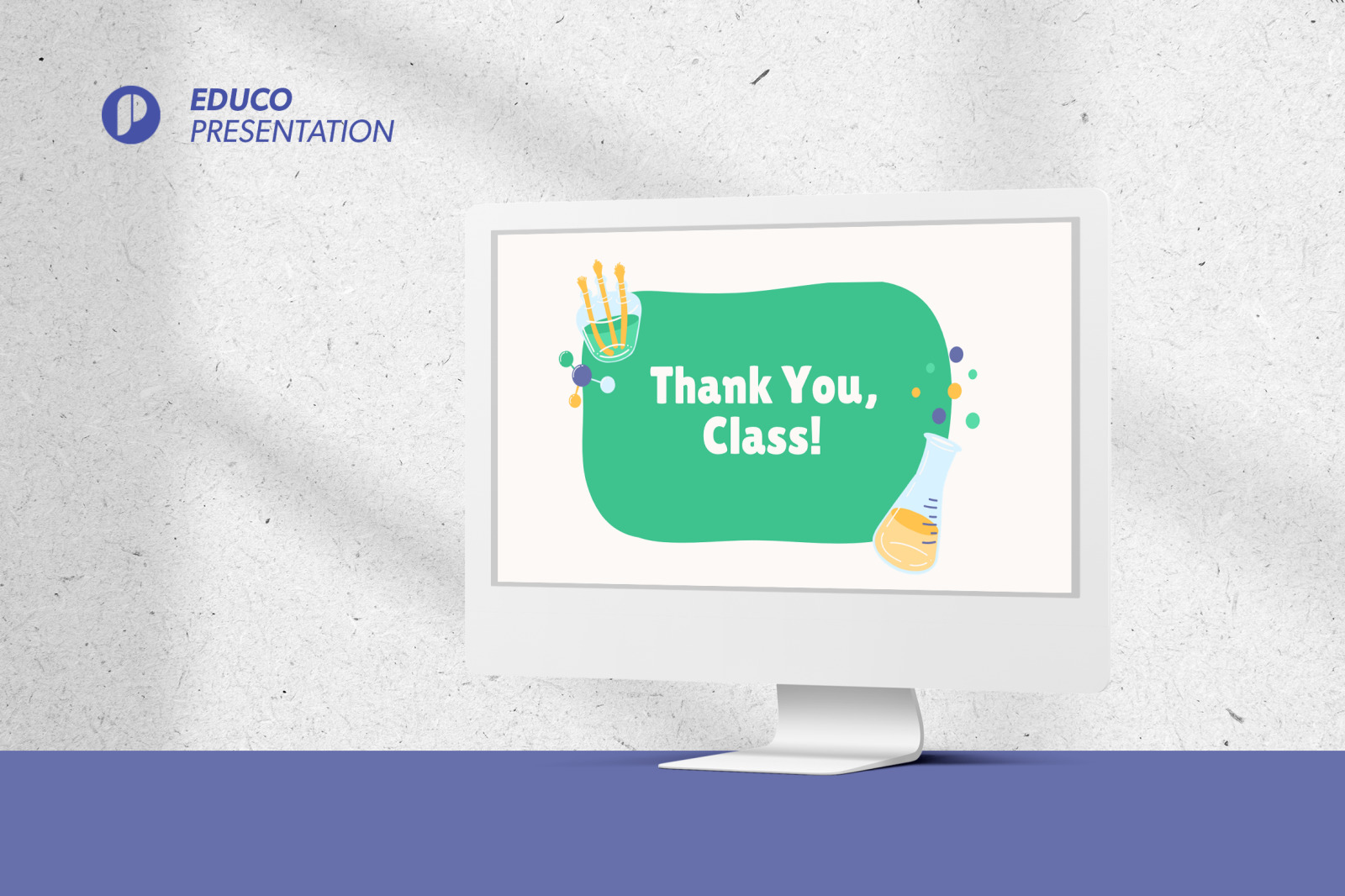 Educo – green fun education science class presentation