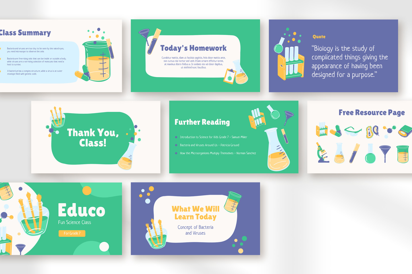 Educo – green fun education science class presentation Educo – green fun education science class presentation