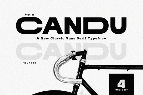 Candu Typeface - Clothing fonts