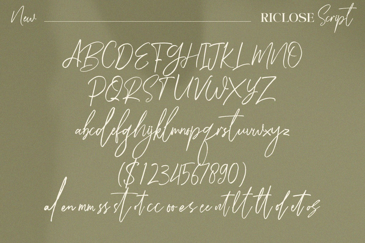 Riclose Font Duo