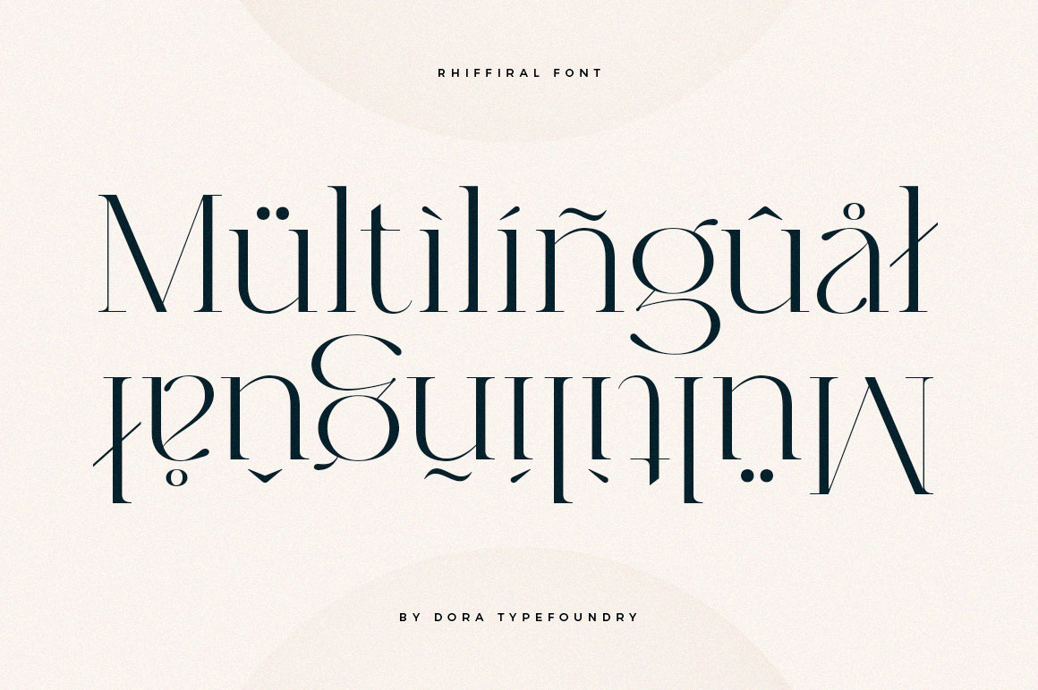 Rhiffiral Font Rhiffiral Font