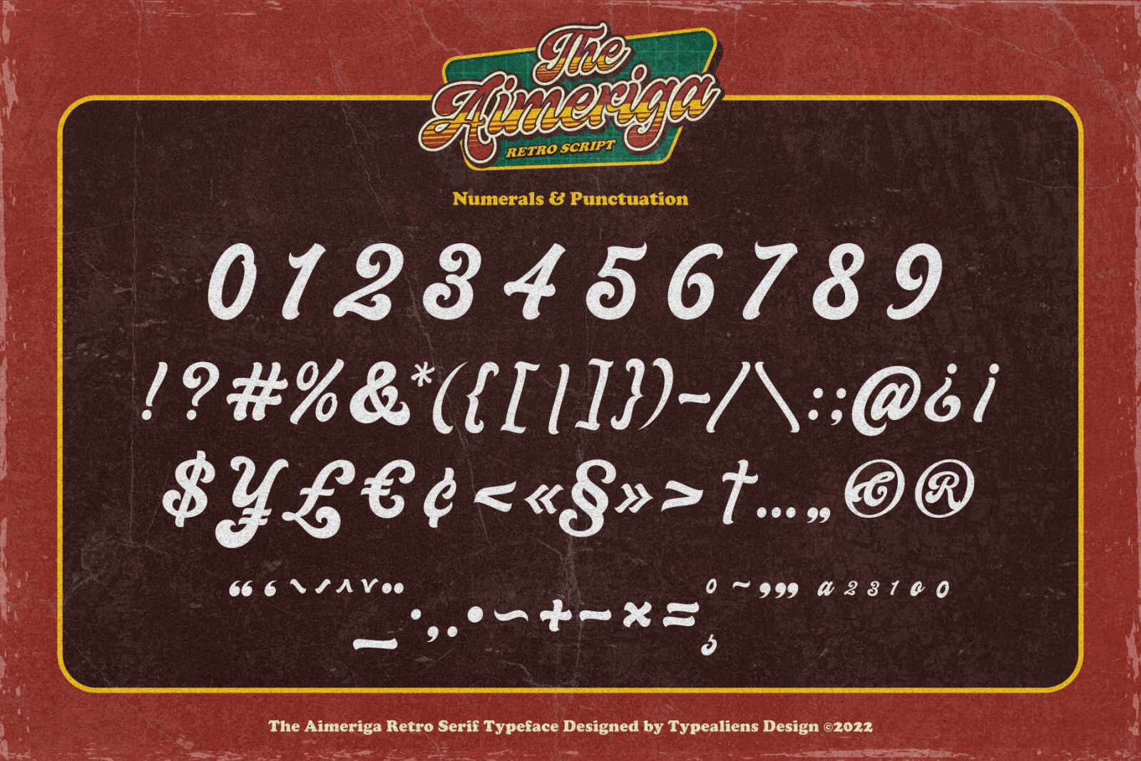 Aimeriga Font Aimeriga Font