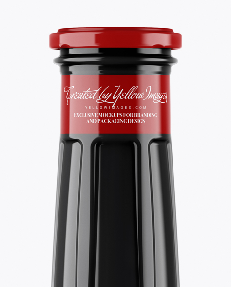 Glossy Ketchup Bottle Mockup Glossy Ketchup Bottle Mockup