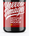 Glossy Ketchup Bottle Mockup Glossy Ketchup Bottle Mockup