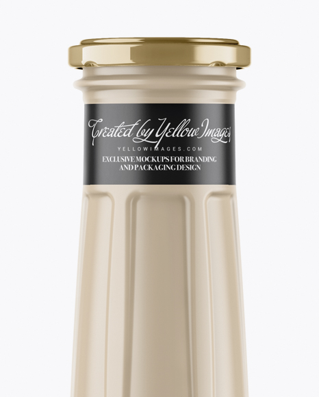Matte Ketchup Bottle Mockup Matte Ketchup Bottle Mockup