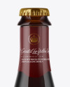 550ml Amber Glass Beer Bottle Mockup