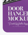 Door Hanger Mockup