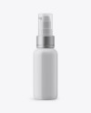 Plastic Cosmetic Bottle W/ Dispenser