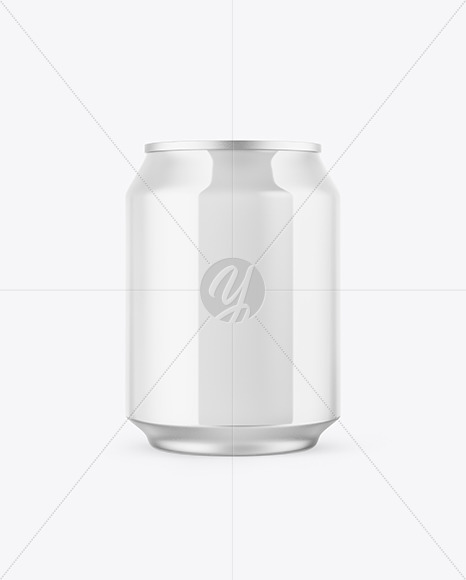 250ml Classic Can With Glossy Finish Mockup