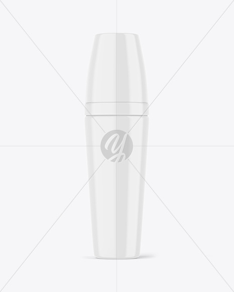 Glossy Pump Bottle Mockup