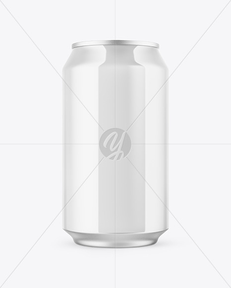 355ml Classic Can With Glossy Finish Mockup